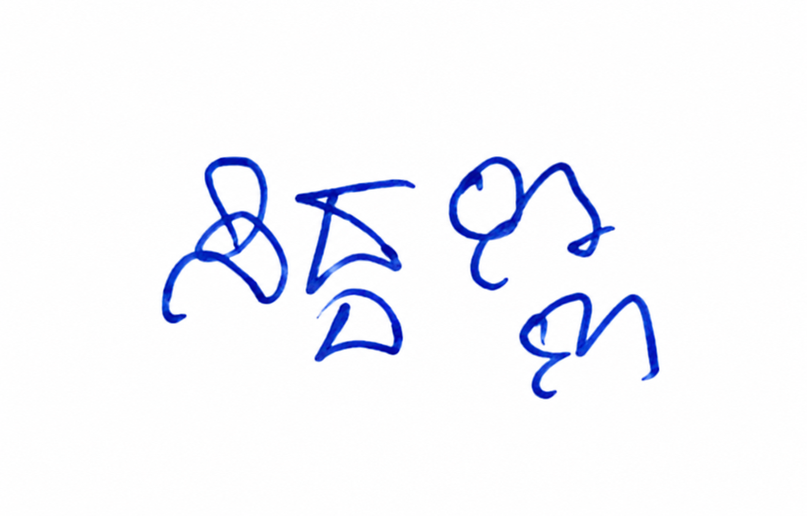 Signature preview
