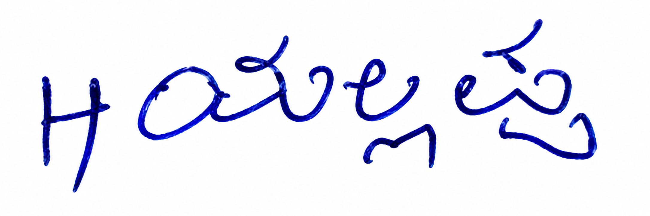Signature preview