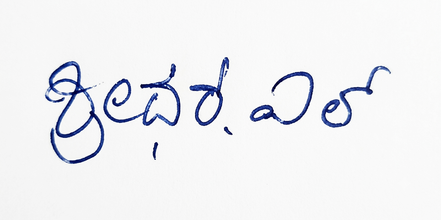 Signature preview