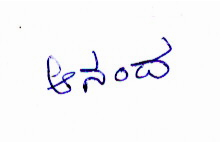 Signature preview