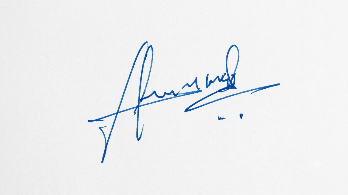 Signature preview