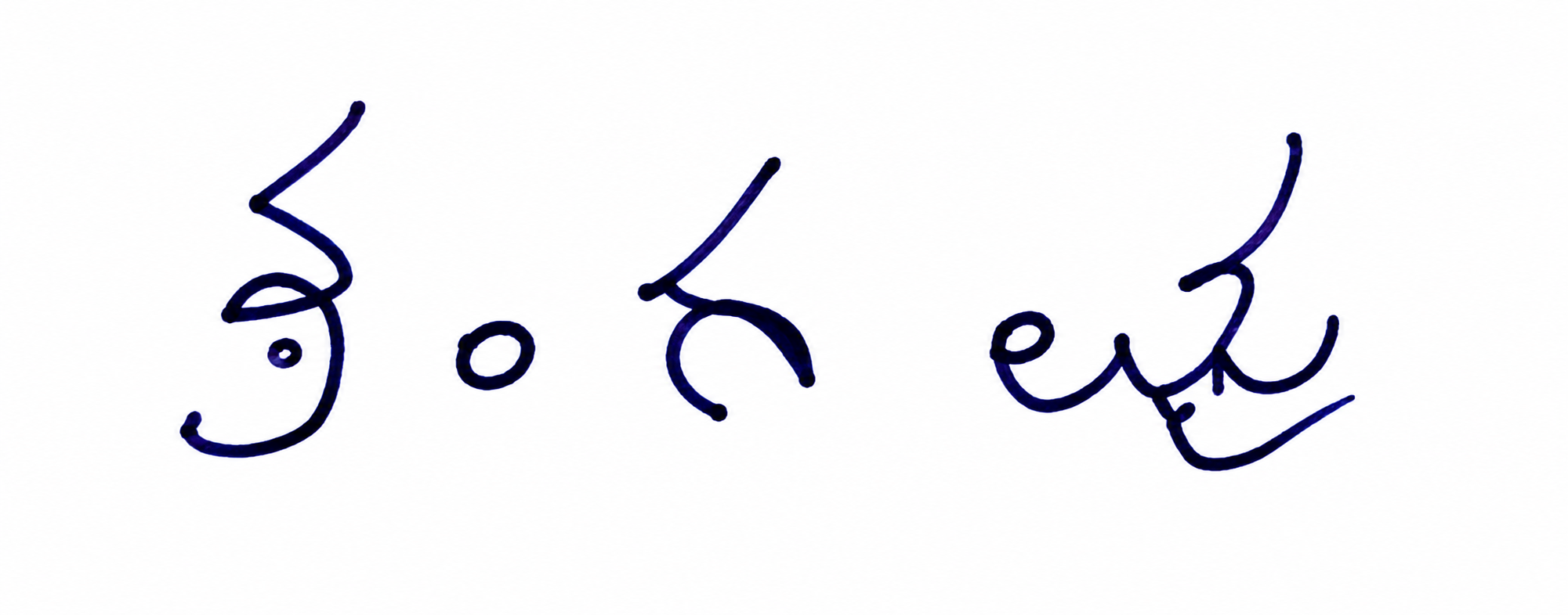Signature preview