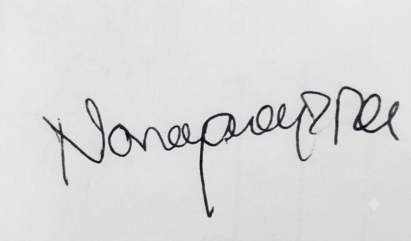 Signature preview