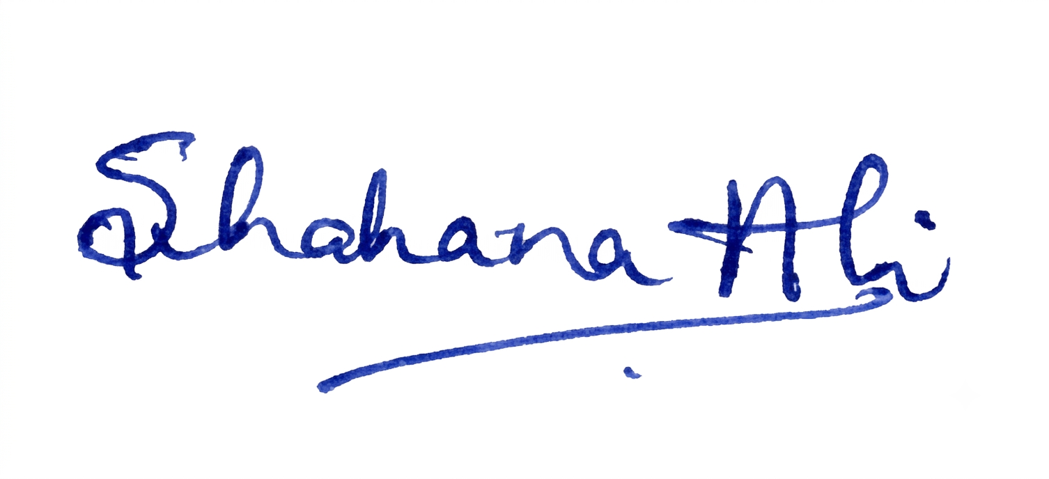 Signature preview
