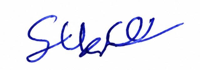 Signature preview