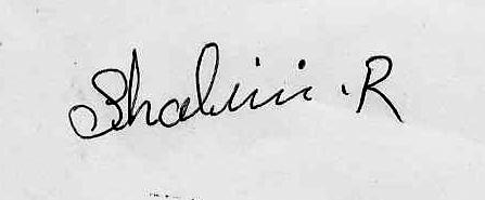 Signature preview