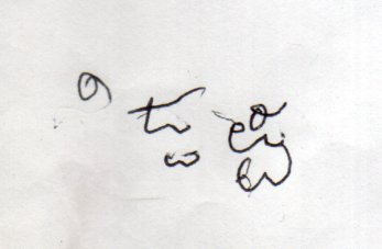 Signature preview