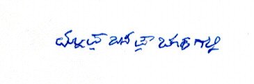 Signature preview