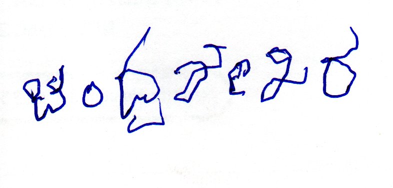 Signature preview