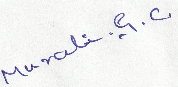 Signature preview