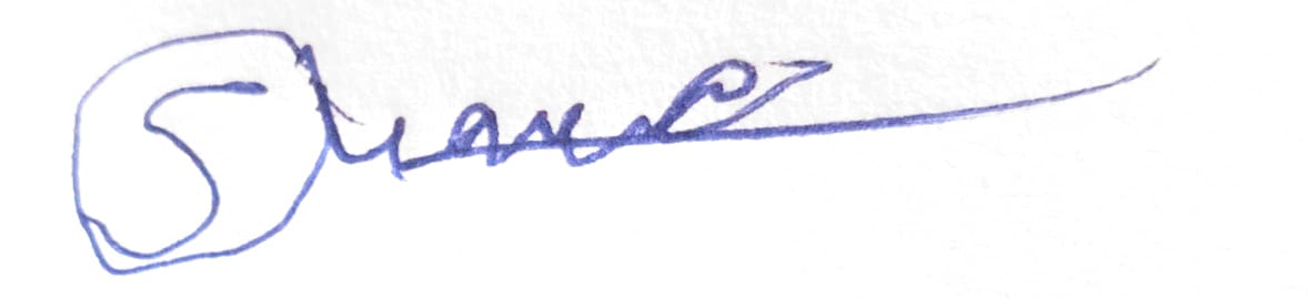Signature preview