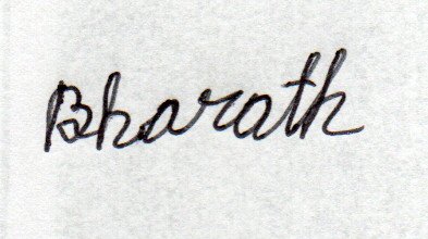 Signature preview
