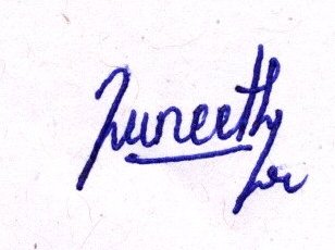 Signature preview