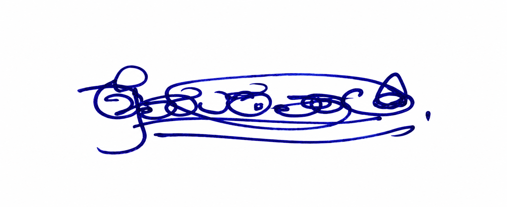 Signature preview