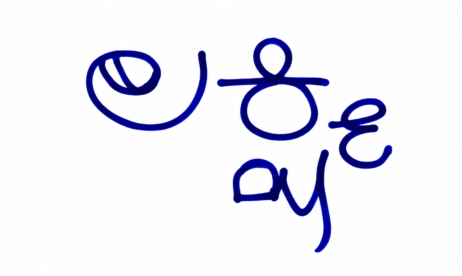Signature preview