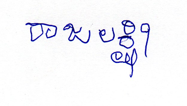Signature preview