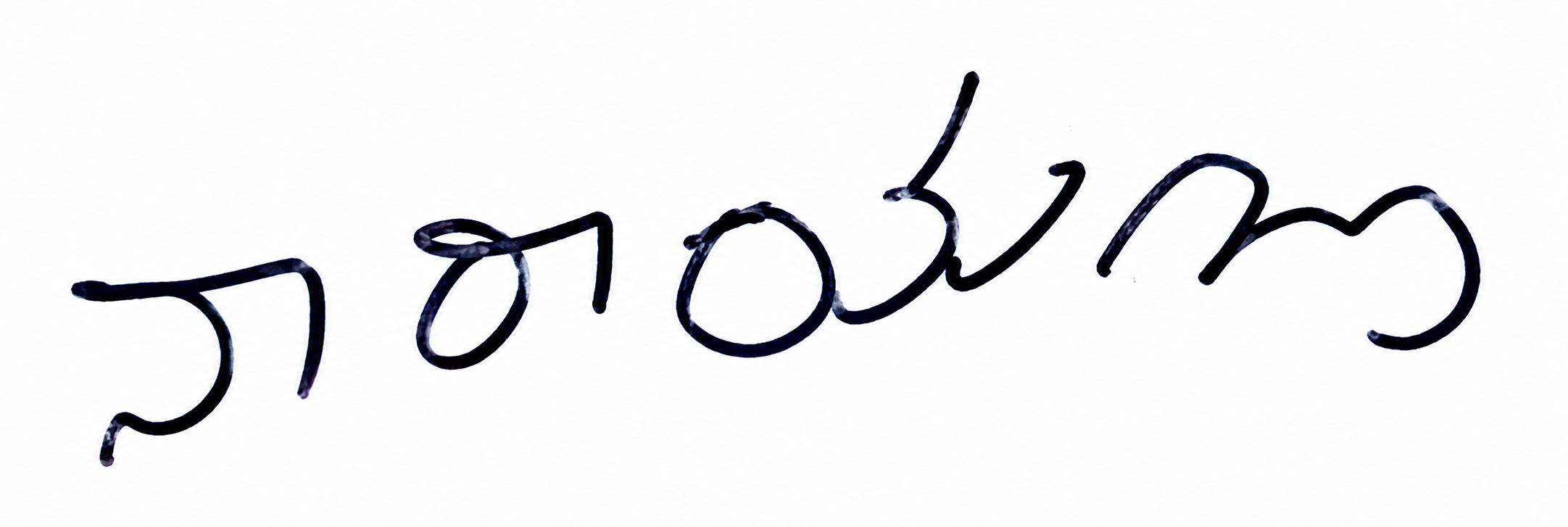 Signature preview