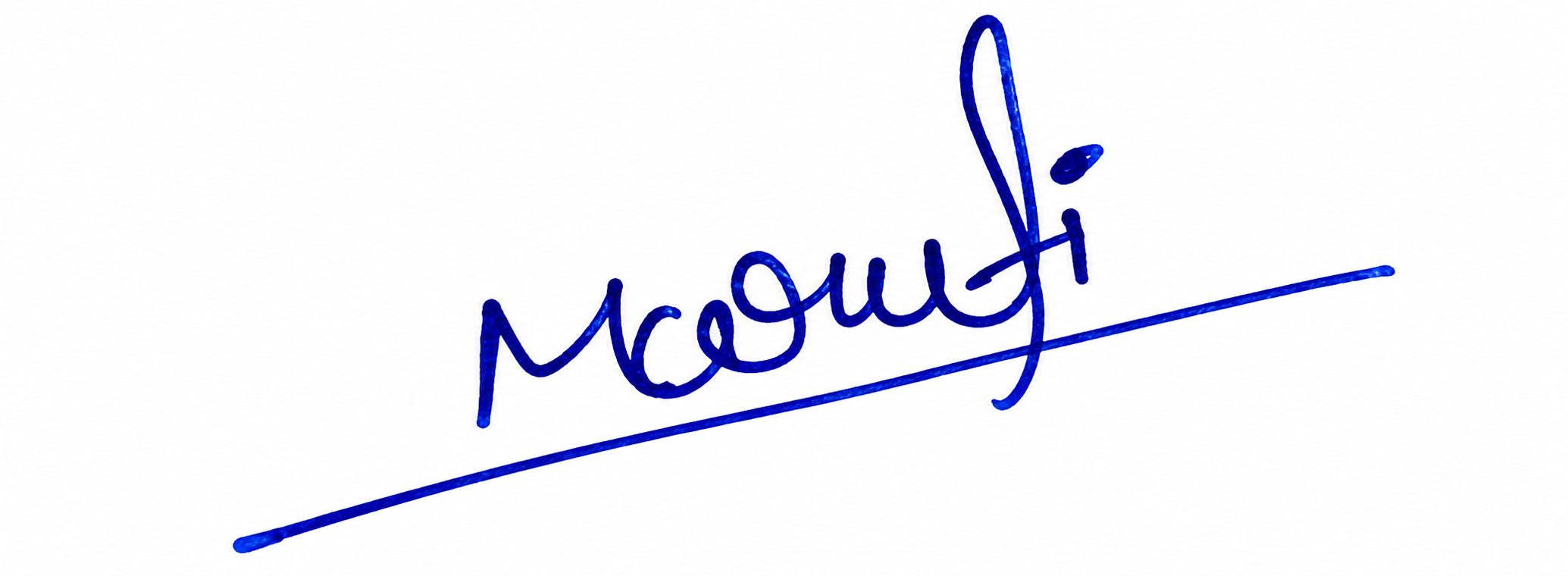 Signature preview