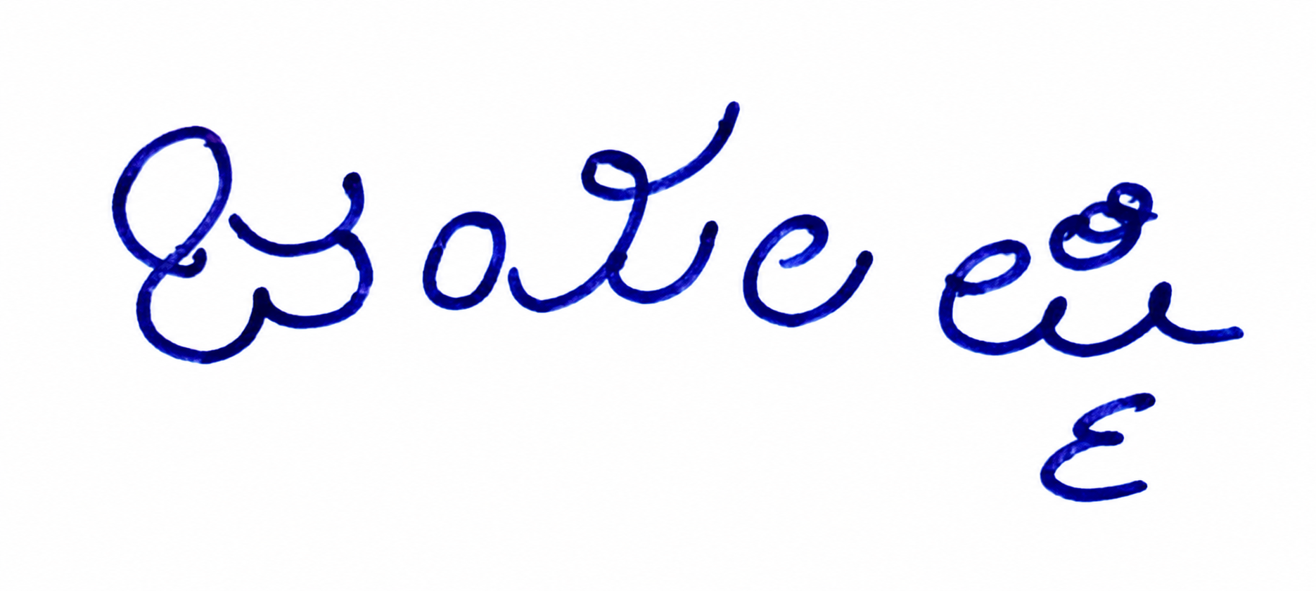 Signature preview