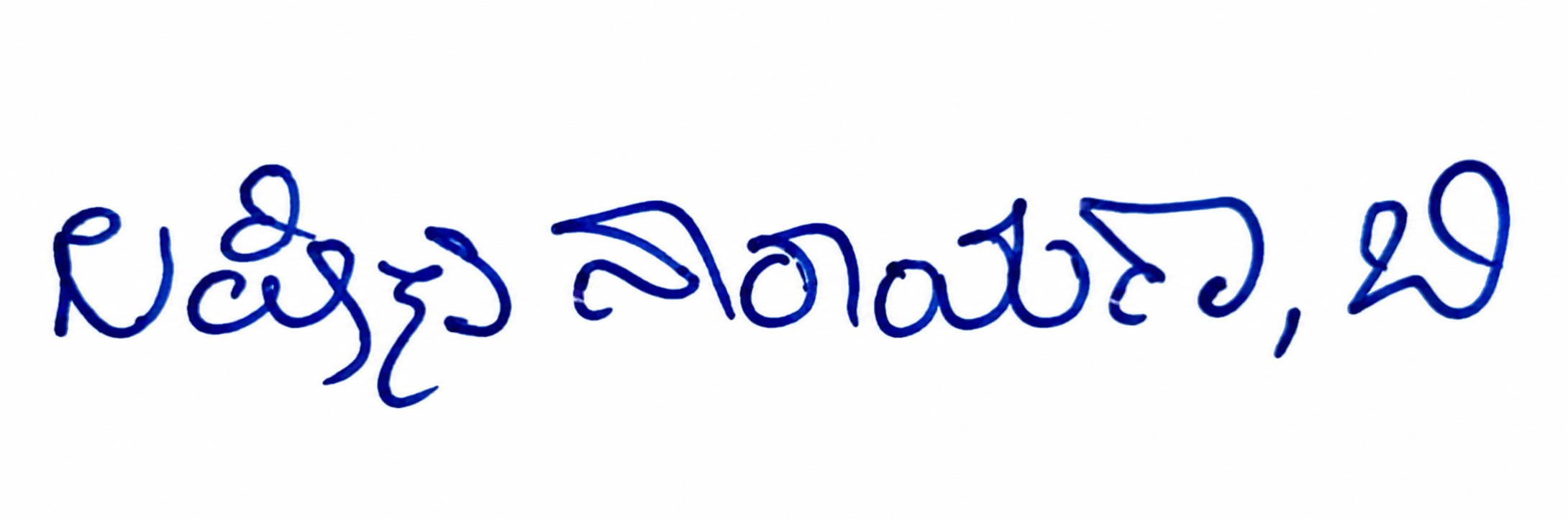 Signature preview
